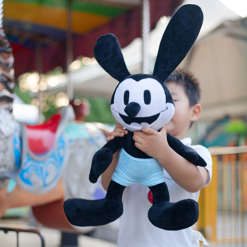 INS Internet Celebrity Oshua Lucky Rabbit Doll Mickey Mouse Plush Toy Cartoon Doll Children's Gift