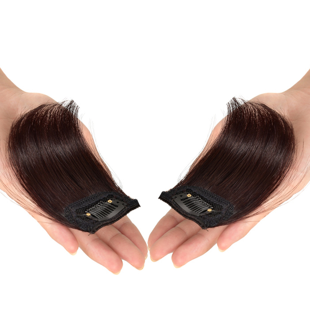 外贸假发片垫发根高温丝隐形修痕蓬松迷你一片垫发片头顶补发女