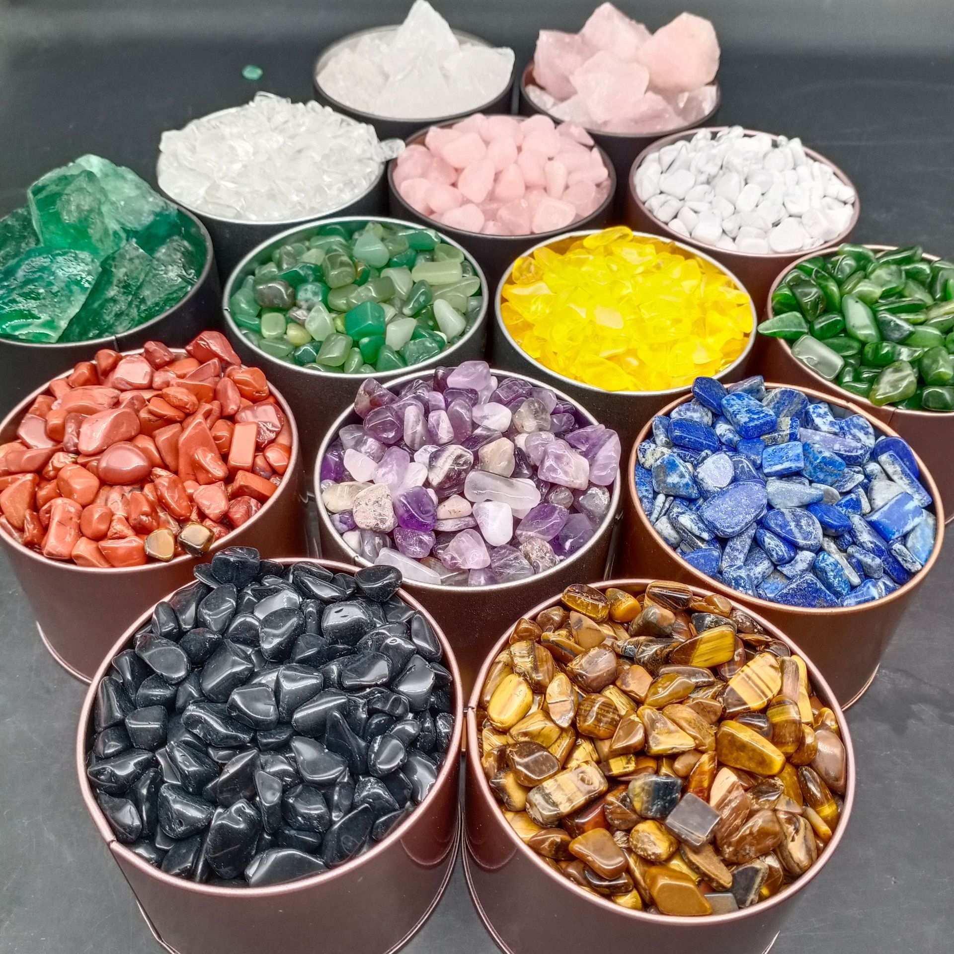 扩香石 扩香石原石 无火香薰原石 粉水晶原石 工艺品用石