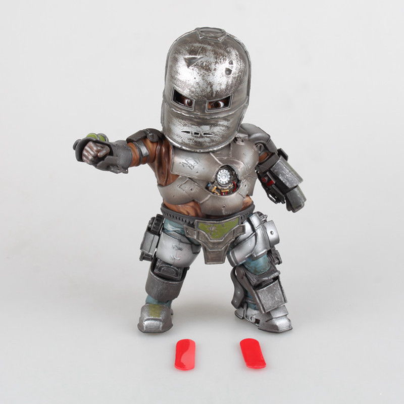 贼好玩q版钢铁侠mk1eggattackactioneaa003马克盒装手办摆件