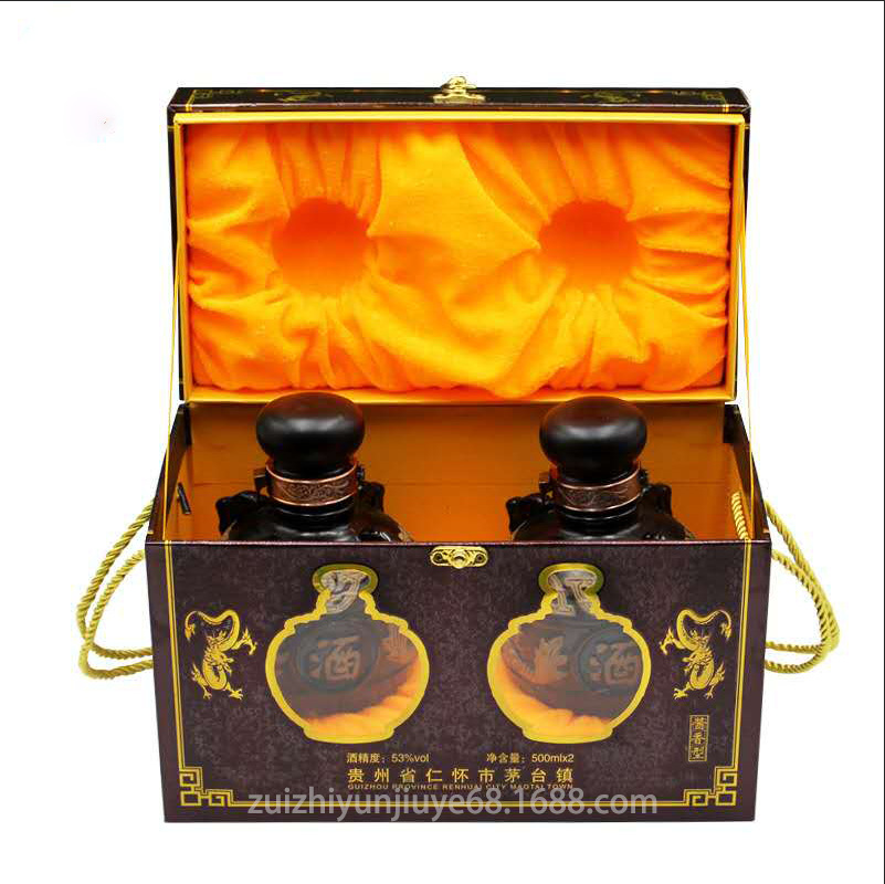 贵州茅台镇 年份坛子酒精装酱香型白酒纯粮老酒-阿里巴巴