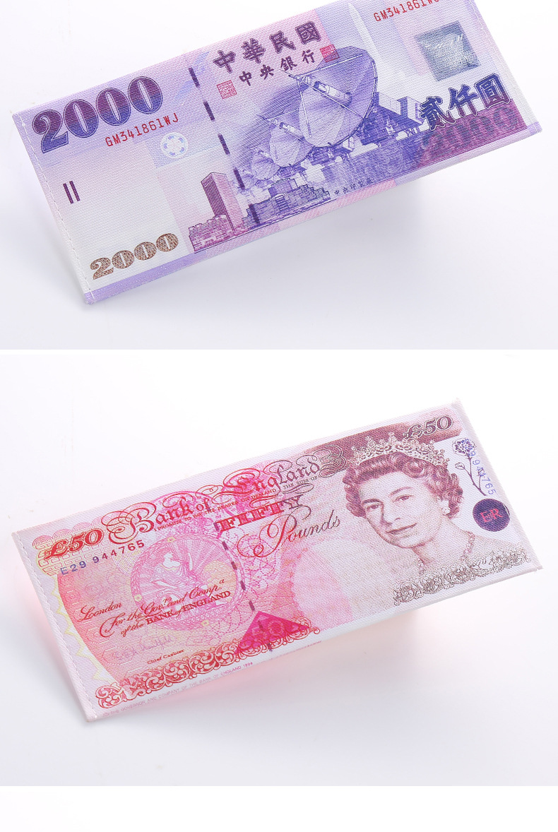 商品描述是否跨境出口专供货源否颜色人民币100元,港币500元,台币2000