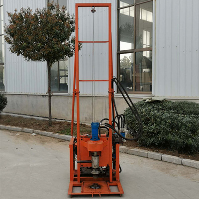 折叠式液压打井机 可家用农用 便携式架子打井机 电动折叠打井机