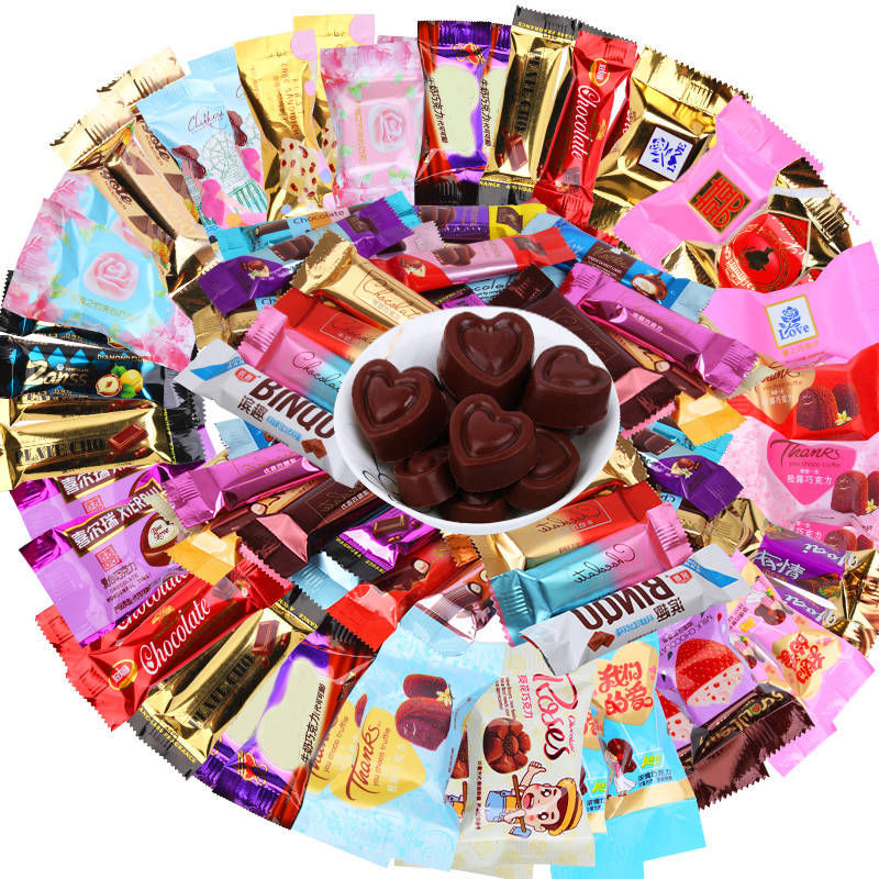 【3斤超实惠】巧克力礼盒混合巧克力大礼包糖果散装批发3斤100g
