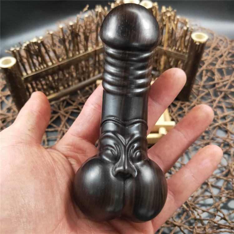 紫檀手把件木雕