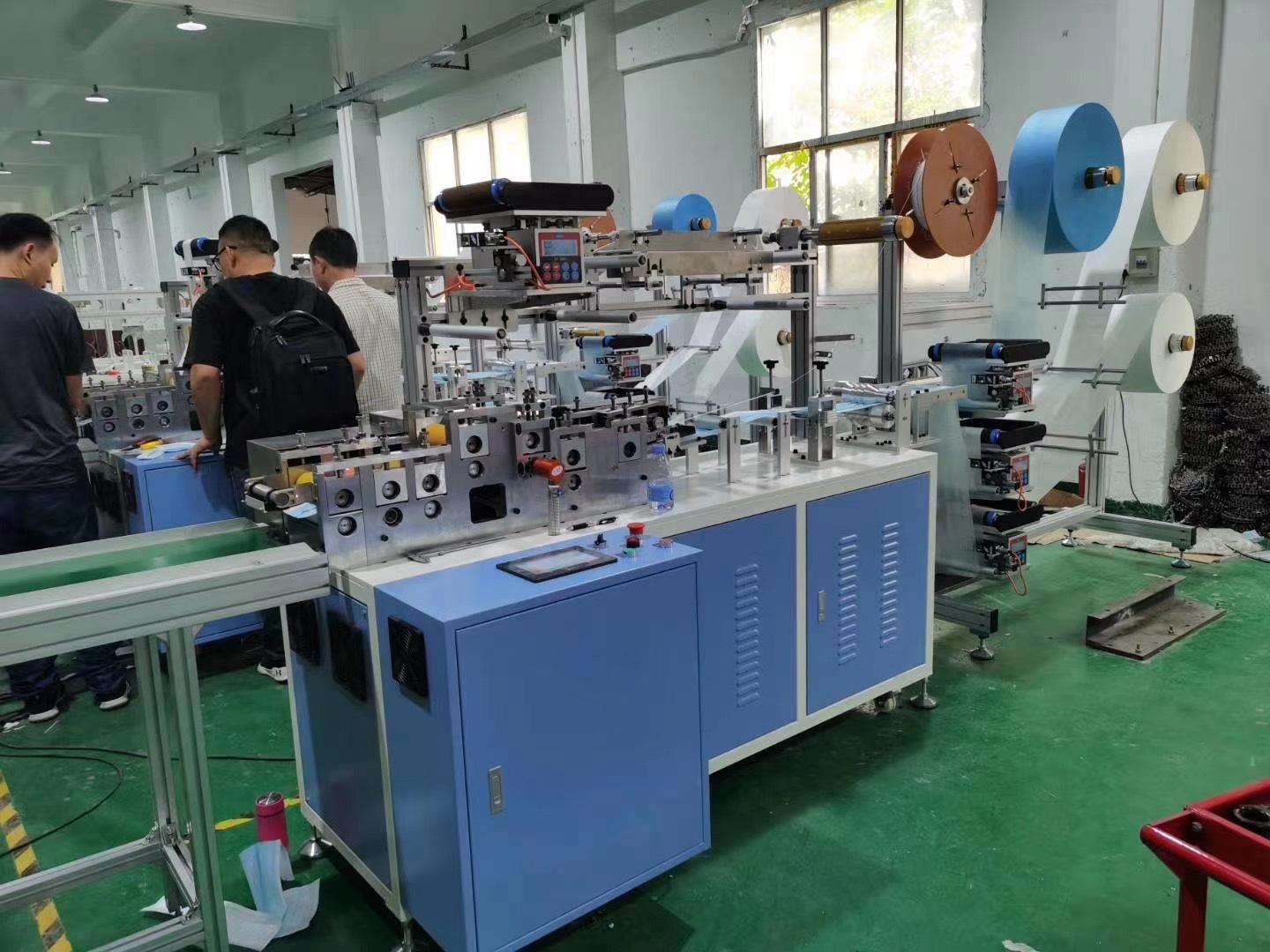 厂家直销 高速 弹力布口罩机 一体机 可出口ce认证 全自动口罩机