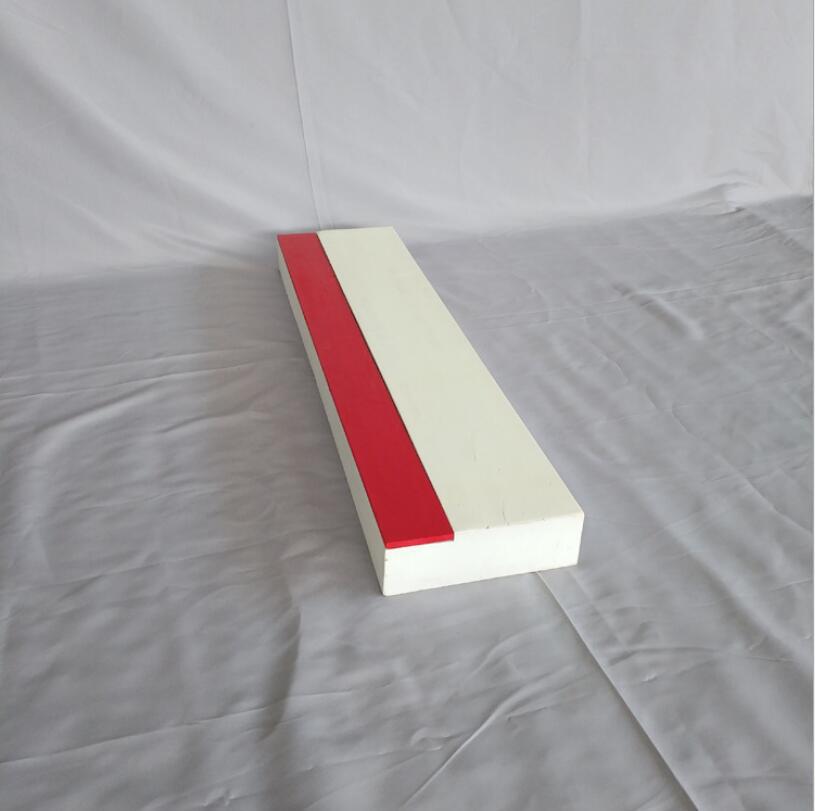 三级跳踏板田径比赛助跳板松木沙坑起跳板立定跳远起跳板考试器材