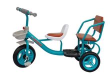 儿童三轮车双人脚踏车宝宝自行车2-6岁三轮车可载人脚蹬童车
