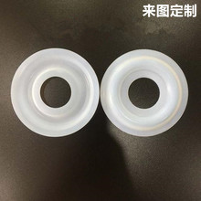 来图可加工透明硅胶平垫 橡胶O型密封圈 防水高温食品级硅胶O型圈