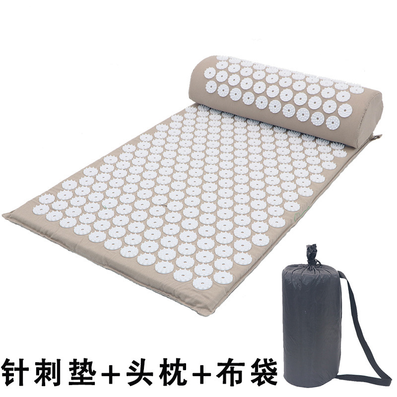 Factory Direct Sales Needle Mat Tip Acupuncture Massage Pad Acupuncture Point Acupuncture Pad Pillow Acupuncture Yoga Mat Meridian Massage Mat