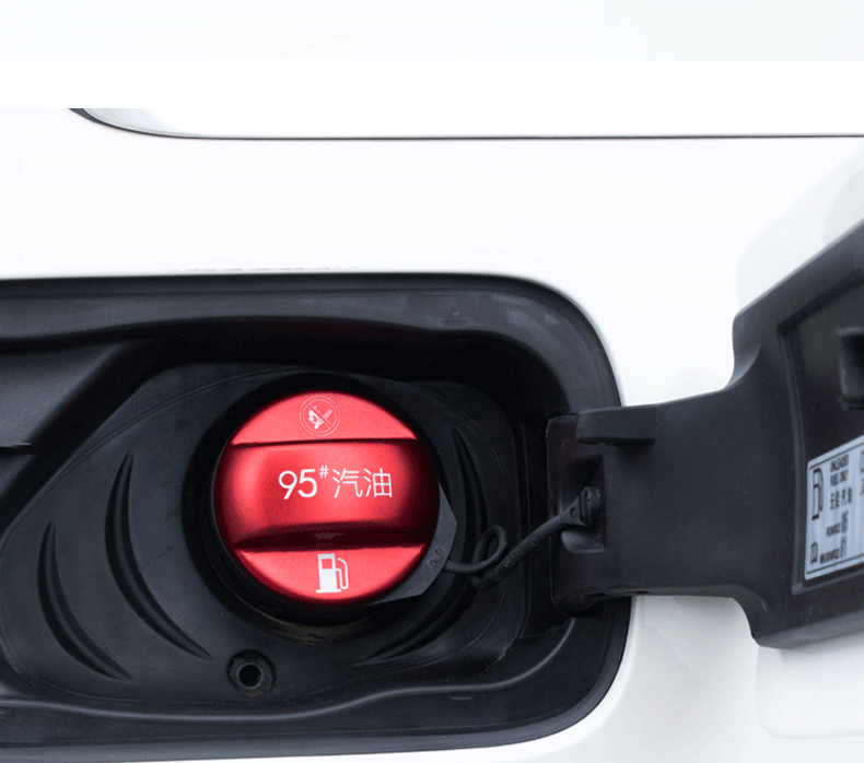 适用于大众途昂新帕萨特途观l途岳探岳油箱盖装饰92/95号汽油标识