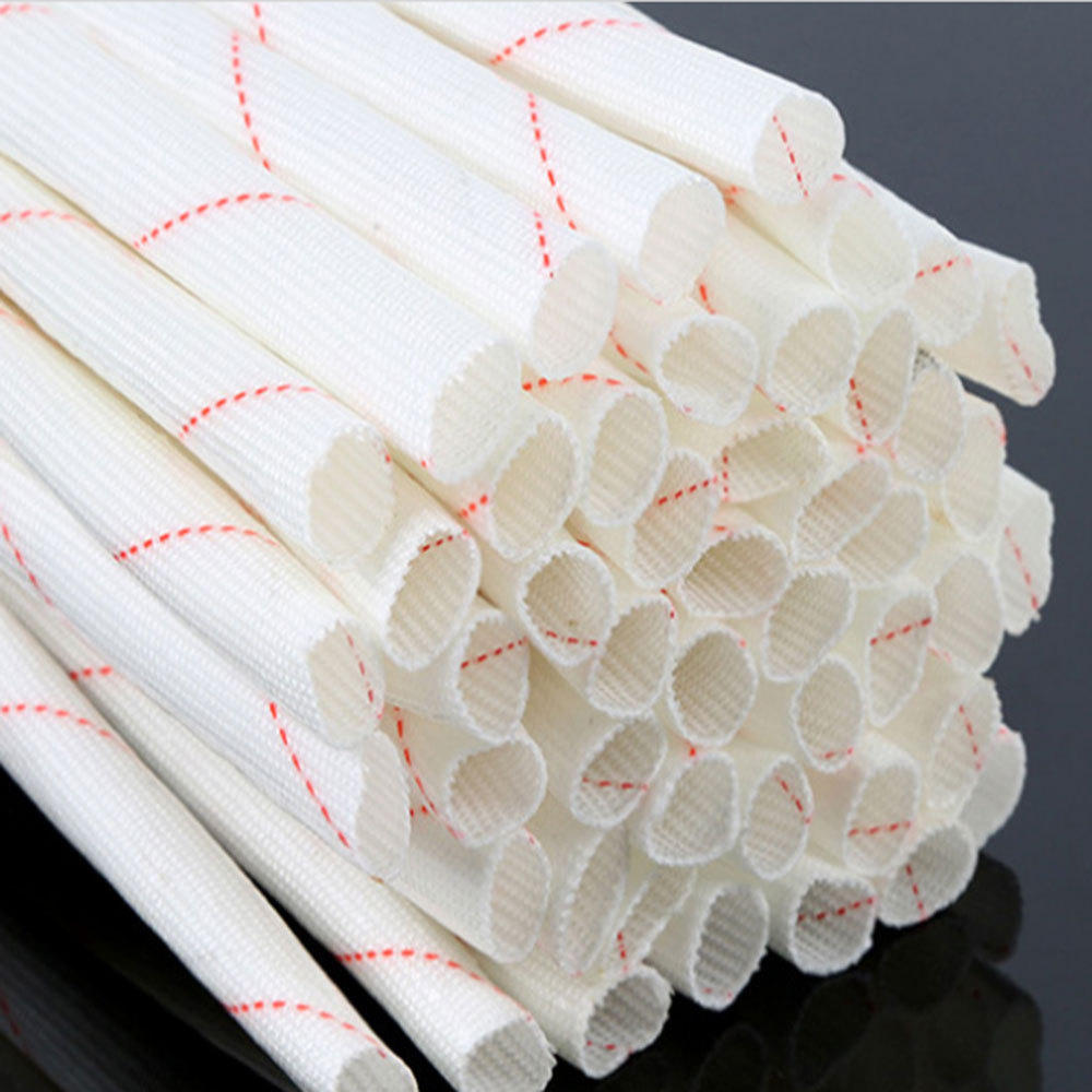 沃尔汇 内纤外胶黄腊管绝缘套管 耐高温黄蜡管 环保黄腊管