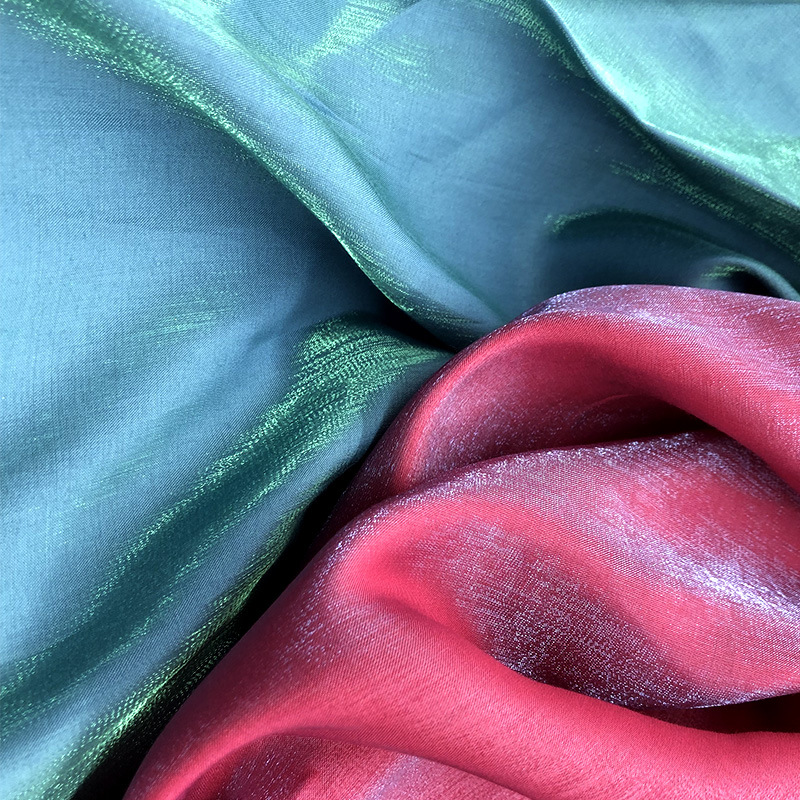 亮丝绸缎面金光棉琉璃缎连衣裙阔腿裤人鱼姬闪光棉汉服襦裙面料