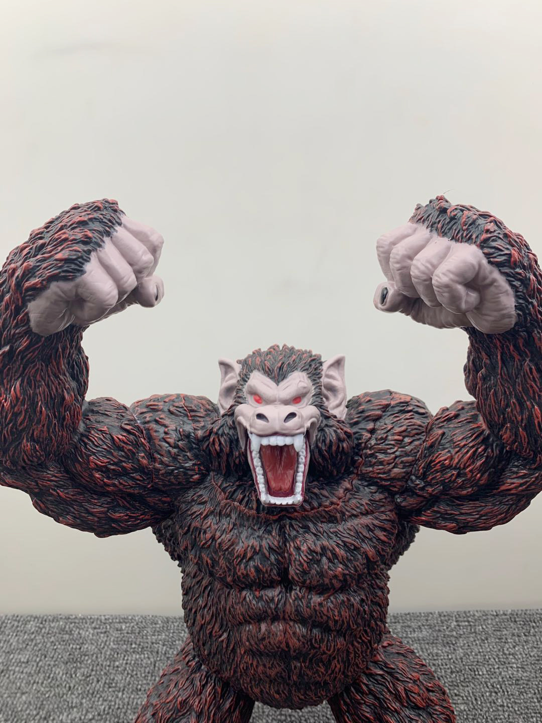 贼好 剧场版 黄金大猿 大猩猩 黄金电镀色 棕色白色 雕像手办模型