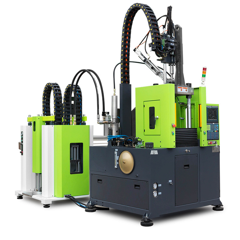 立式液态硅胶注射成型机 硅胶耳机套射出成型设备厂家直销