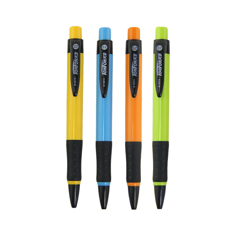 B- 587a Ballpoint Pen Neutral Oil Pen 0.7mm Student Office Supplies Press Type Bullet Signature Pen 30 Pack