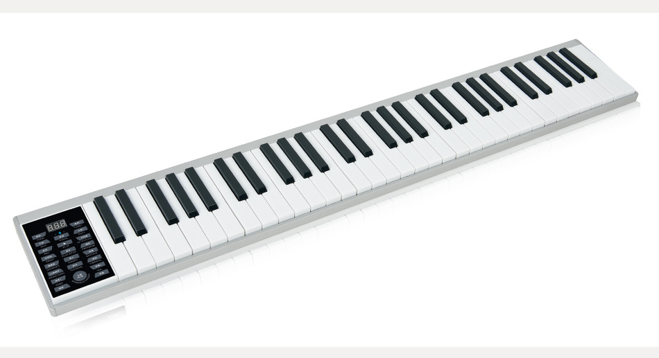 电商合作款智能钢琴 硬键盘61键多功能电刚琴工厂批发直销