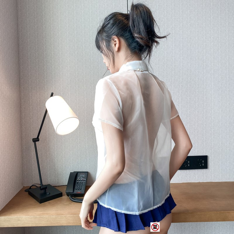 新款厂家 性感情趣学生装内衣制服水手服透明套装诱惑女可爱学院