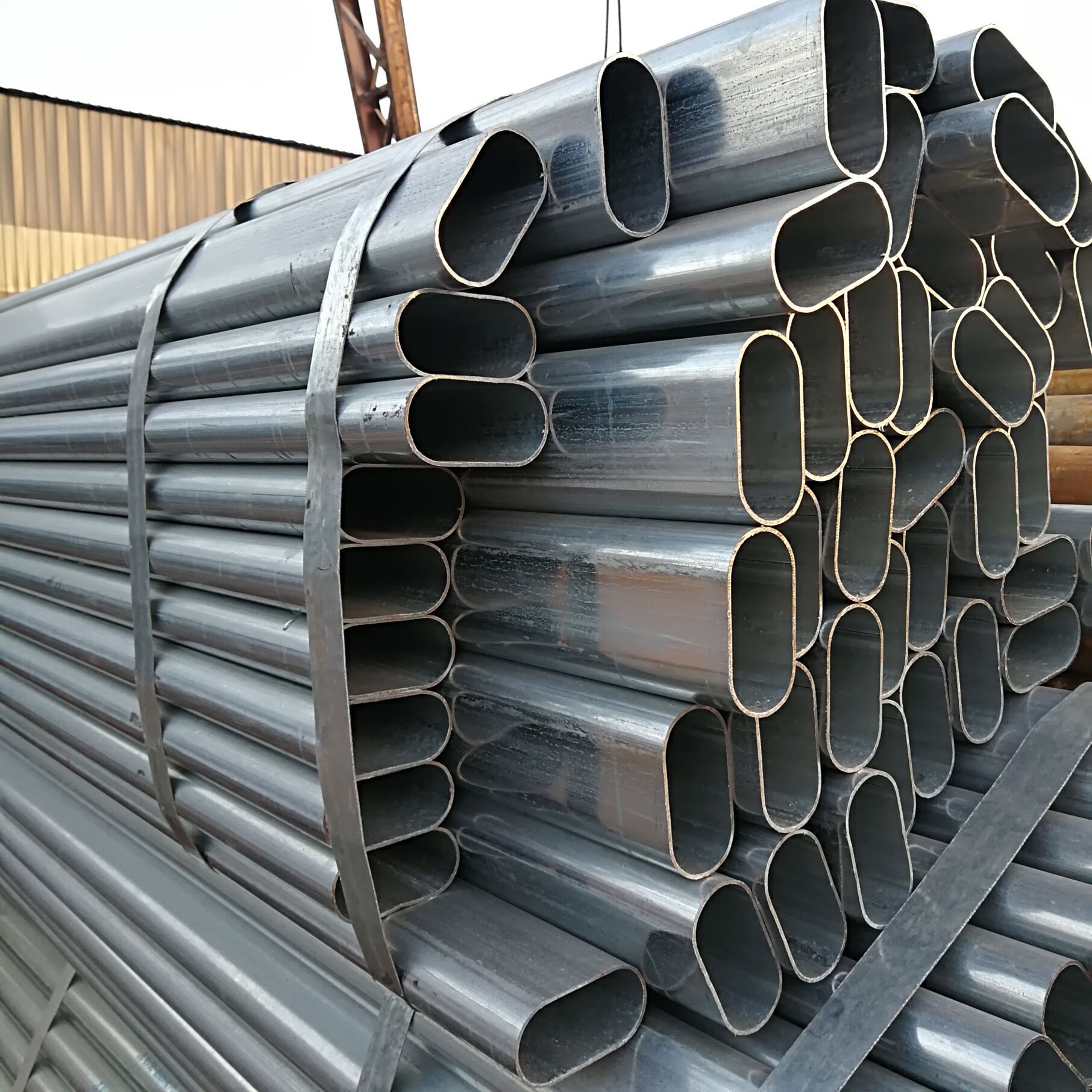 冷拔异型管生产加工 椭圆管扇形管 特殊形状现开模具 20#异型管