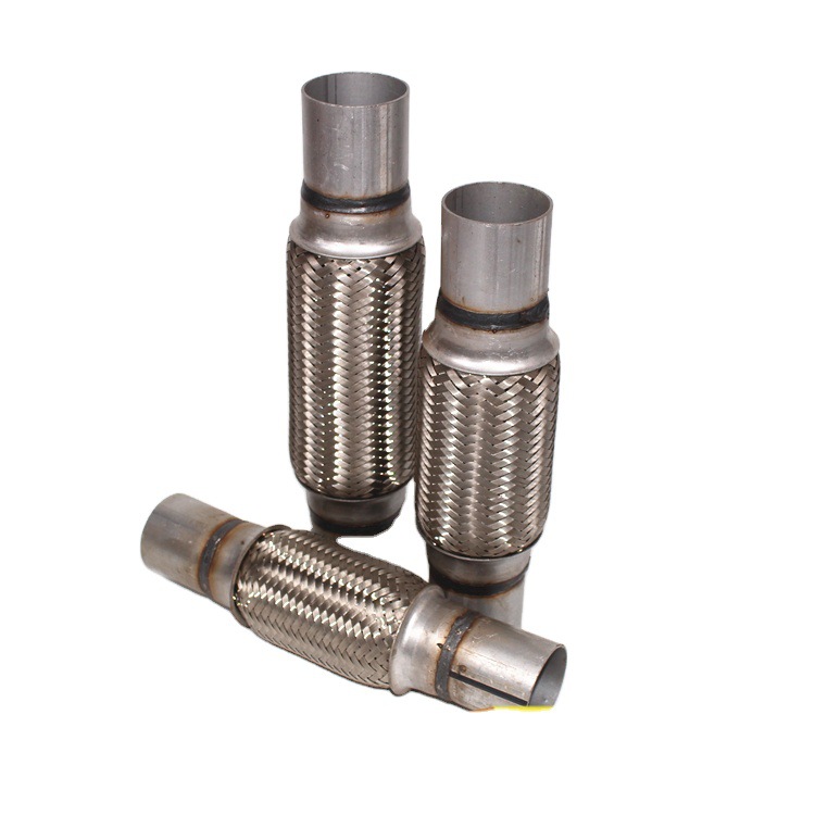 38-75内径汽车排气管软连接 消音器软连接消声器减震软管改善共振