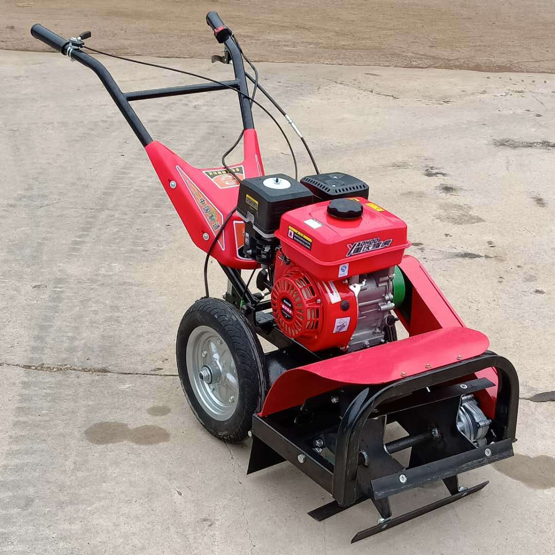 电动微型微耕机厂家批发手扶电动除草机 家用小型割草除草松土机