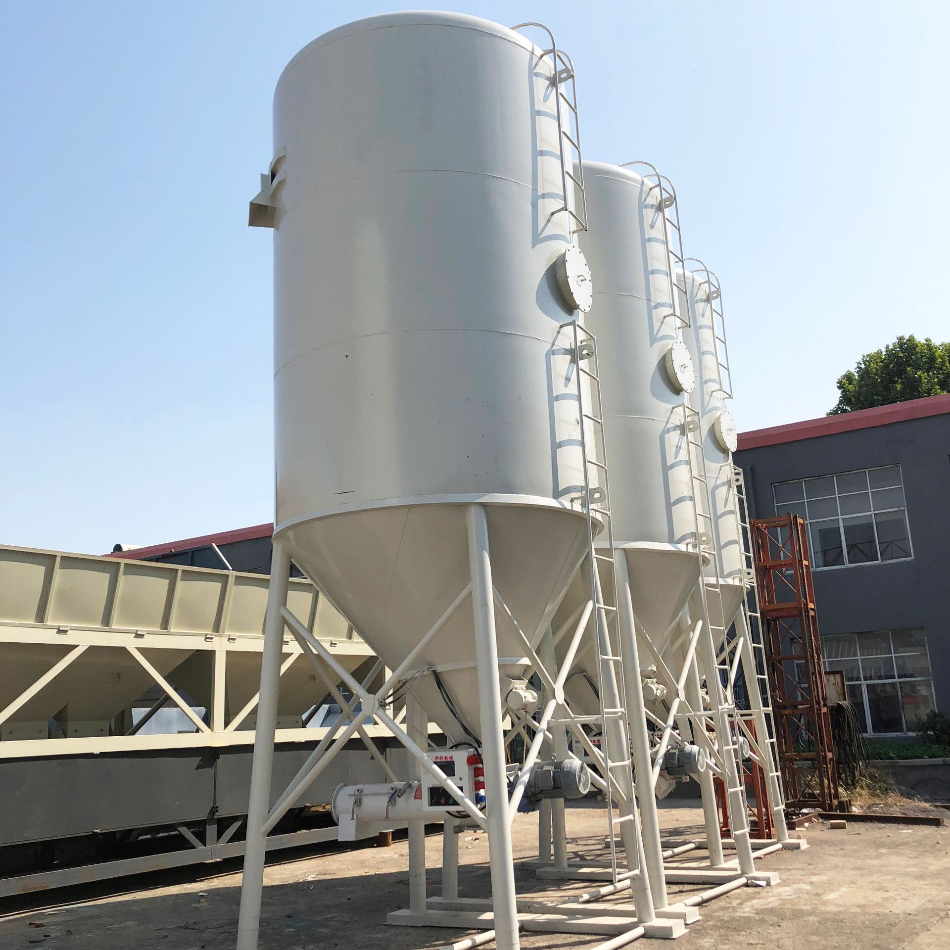 干混砂浆生产线成套设备 大型干混砂浆搅拌站报价 腻子粉生产线