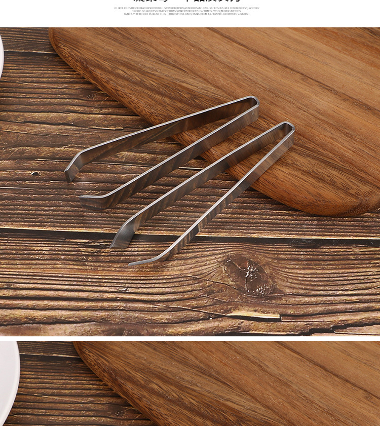 厂家批发不锈钢猪毛夹拔毛夹鱼骨夹子斜口夹食品夹鹅毛夹厨房工具