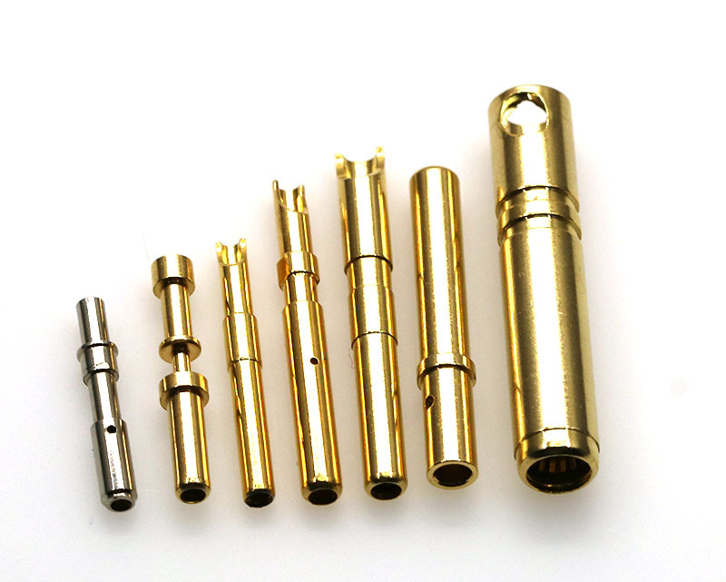 pcb插板焊锡式冠簧插针插孔连接器端子 医疗设备 无线共享充电宝