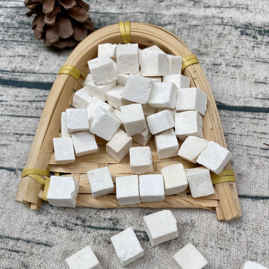 云南白茯苓500克 材茯苓块白茯苓粉食用非土茯苓新鲜干货