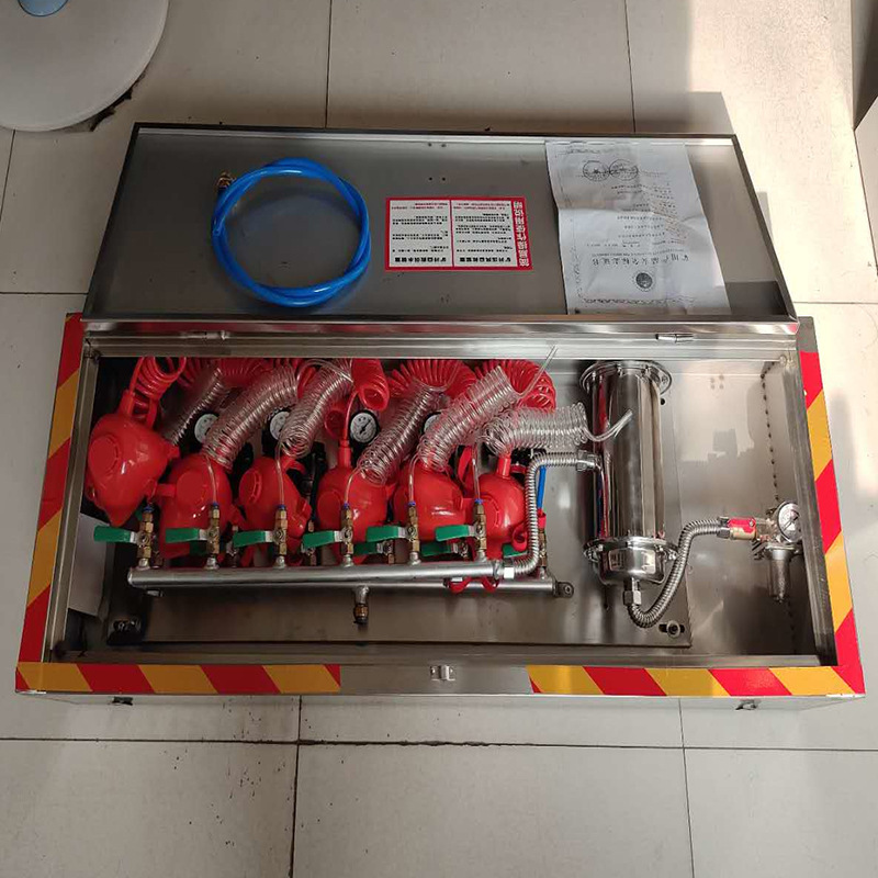 厂家供应zyj型矿井压风供水自救装置 过滤净化除尘供风供水自救器