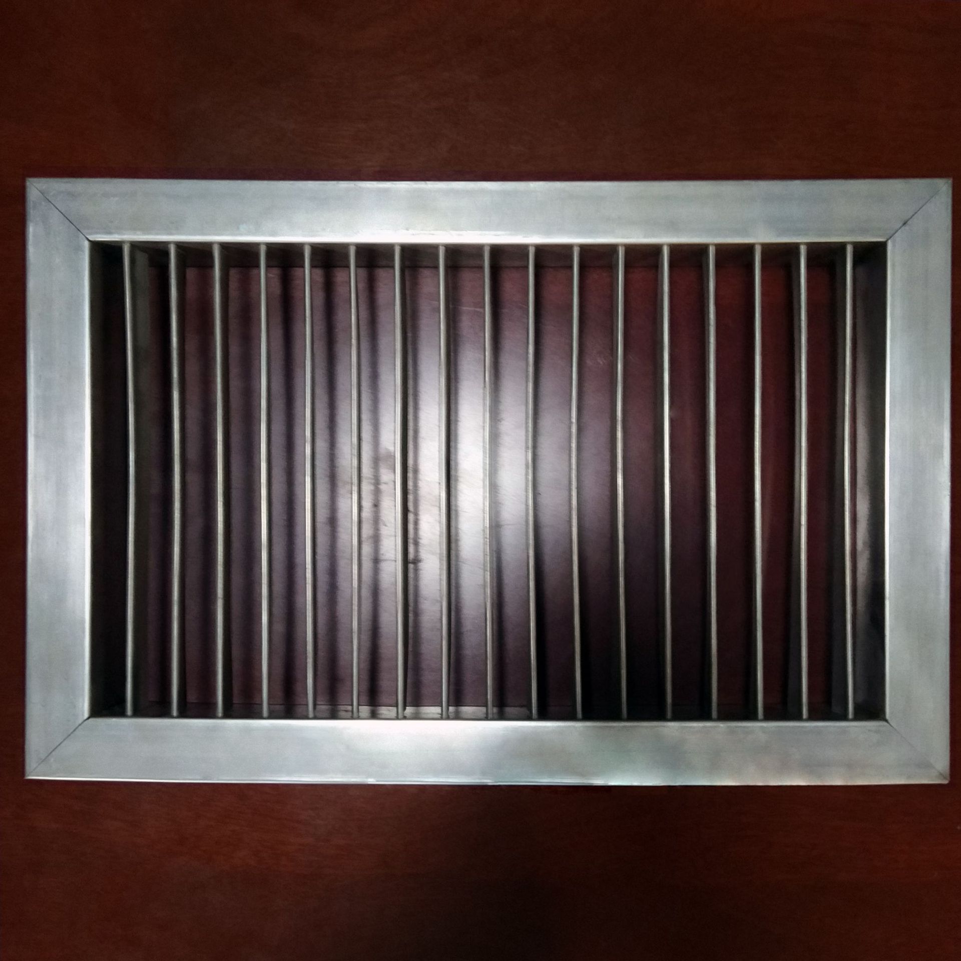 定制 防滑q235碳钢地面送风口栅格网格式出风口钢格板地面出风口