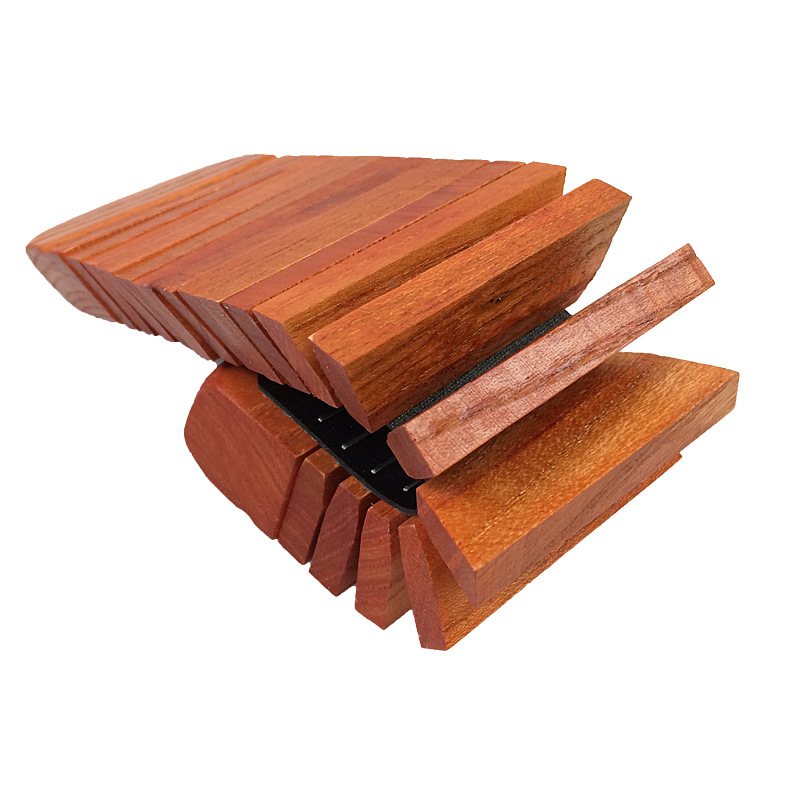 爆款奥尔夫乐器儿童打击乐器 木质齿木早教儿童舞蹈红色齿木