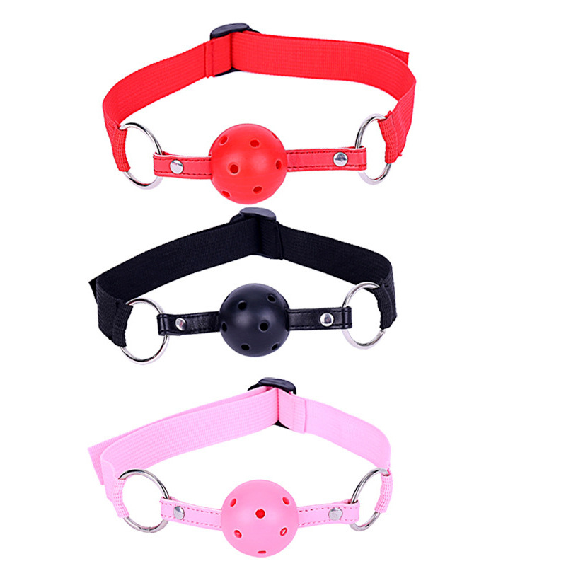 sm情趣用品口水球 男用女用刑具口球口塞 另类调教成人玩具性用品