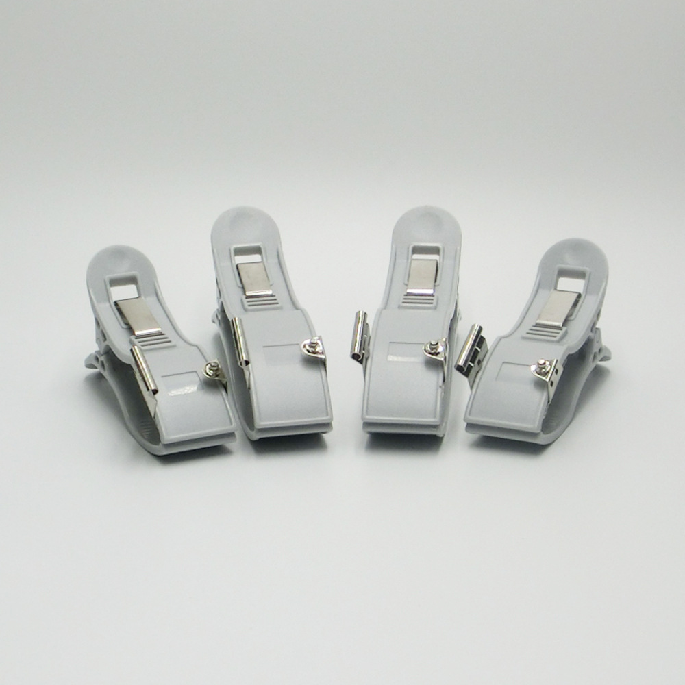 镀镍心电四肢夹 心电图机配件肢体夹子通用心电图机电极 四肢夹