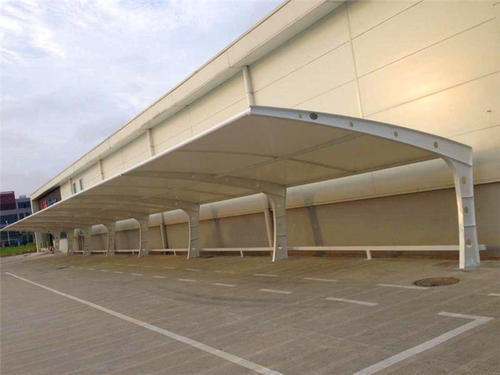 供应达亚膜材 刀刮膜 七字型车棚定制安装 膜布加工-阿里巴巴