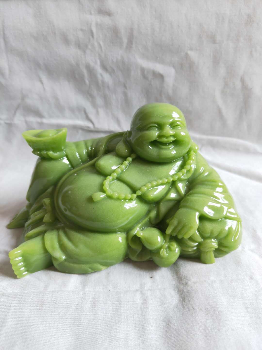 夜光躺佛摆件夜光工艺品风水摆件办公室家居工艺品