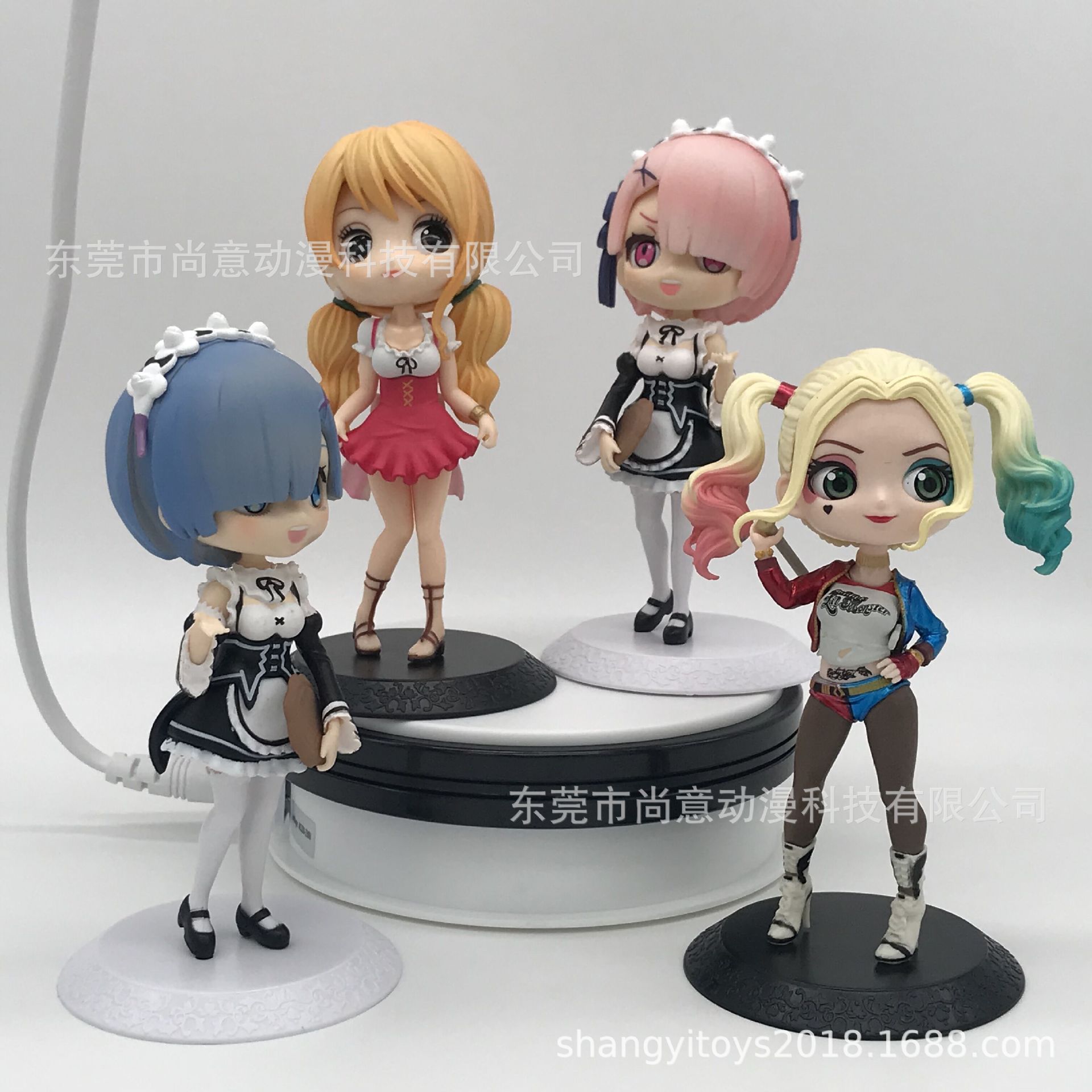 定制生产潮玩盲盒动漫形象美少女手办,搪胶创意玩具注塑pvc公仔