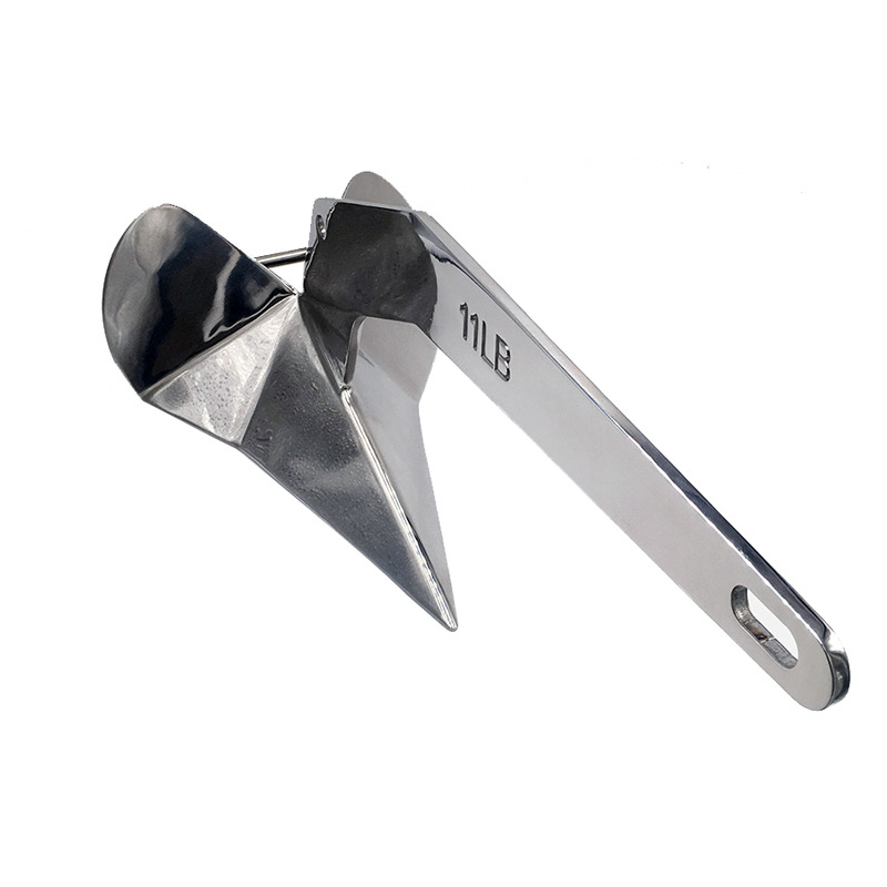 316不锈钢三角锚3kg 锚 船用五金游艇配件 海锚 厂家直销