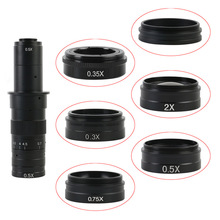 10A镜头物镜 单筒视频显微镜0.3X 0.35X 0.5X 0.75X减倍镜 2X物镜