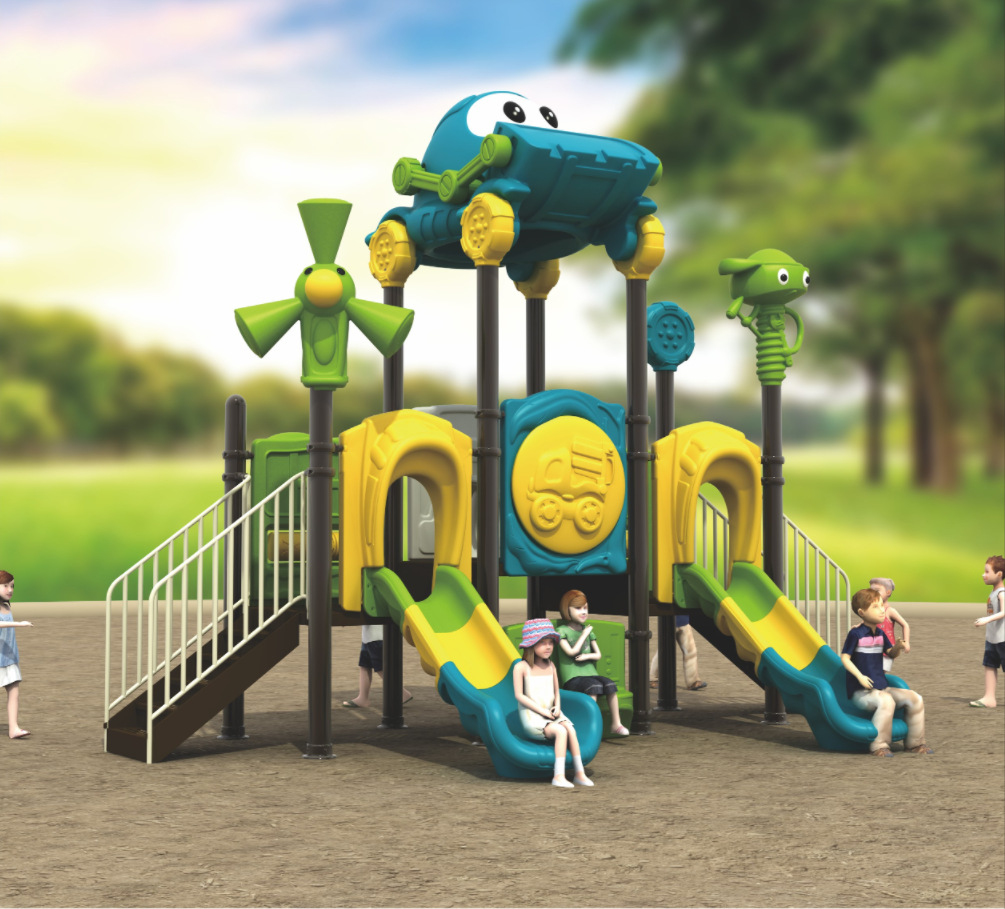 幼儿园小博士滑梯 组合滑梯 儿童室外滑梯 户外游乐设备塑料玩具