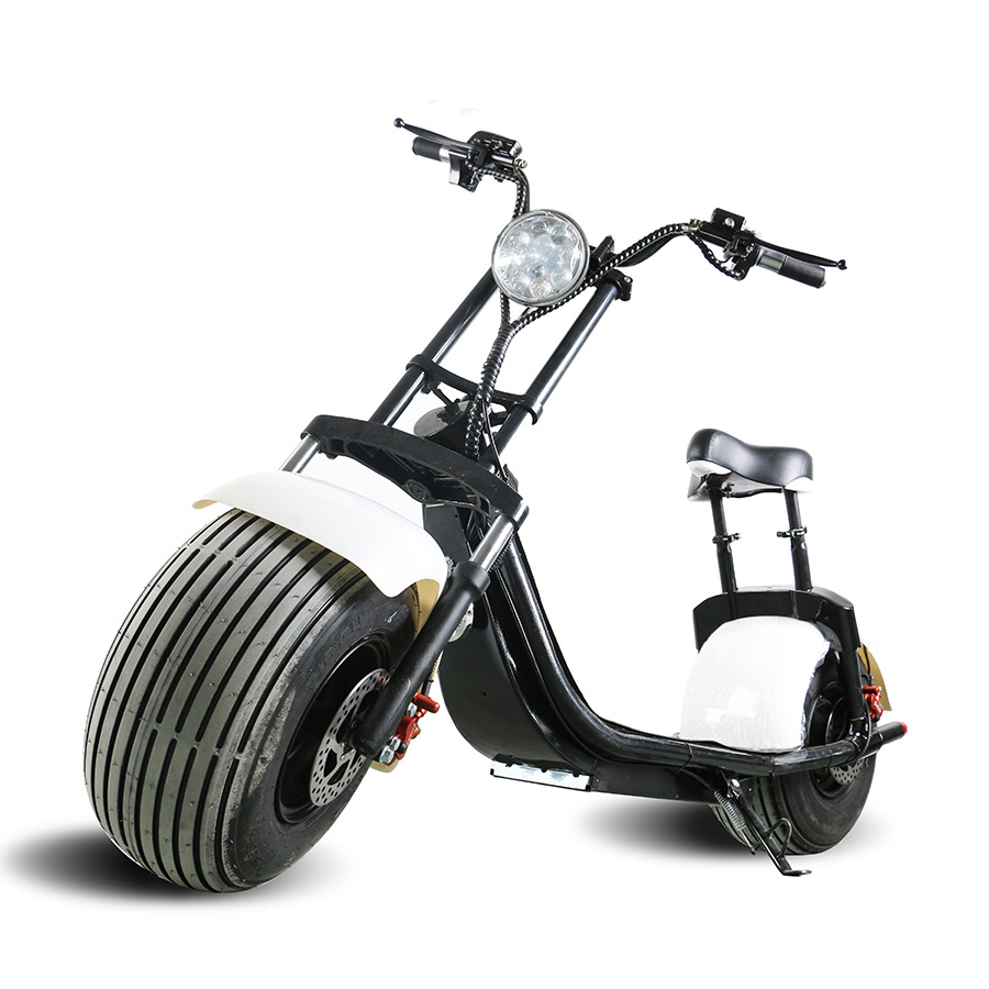 热销大轮胎宽胎哈雷摩托车城市电摩跑车电瓶车成人代步车