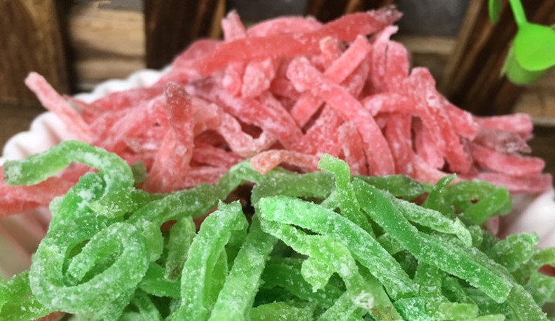 红绿丝 (1*15kg/箱)烘焙糕点食品原料 花样点缀