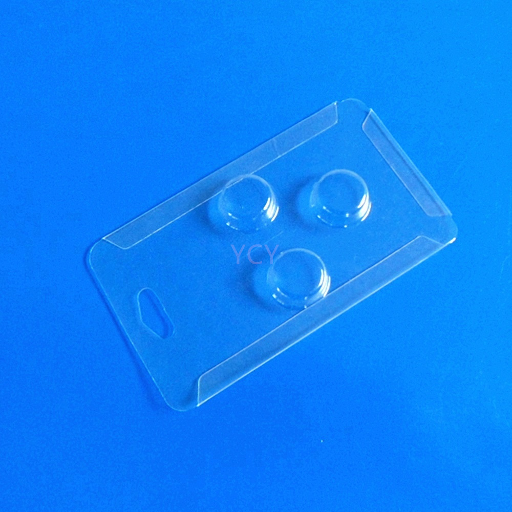 供应山东 五金类pvc插卡吸塑包装 三折边吸塑插卡 日用品吸塑盒