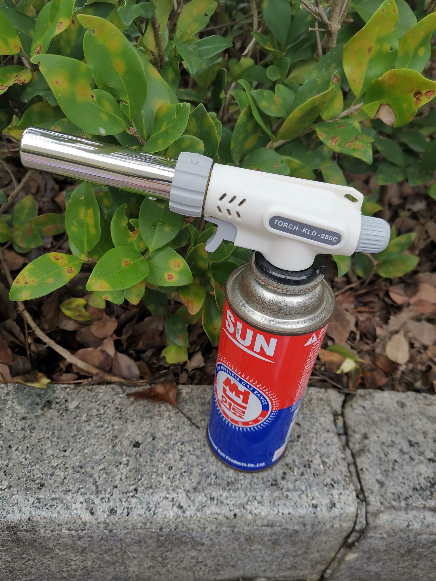 kld-986c卡式气喷火枪便携式野餐户外烧烤喷火器喷枪头可以倒置