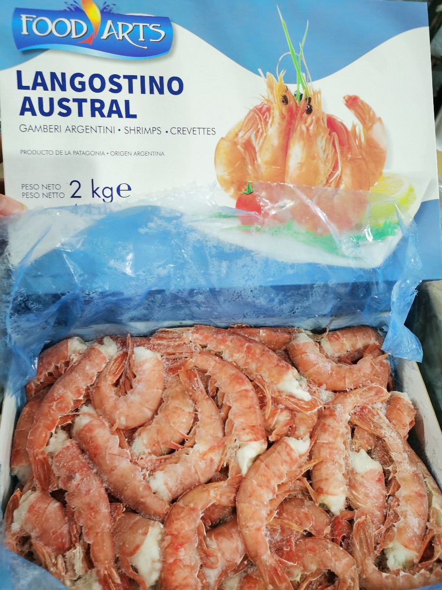 批发供应冷冻进口去头阿根廷红虾尾大红虾l1红虾尾