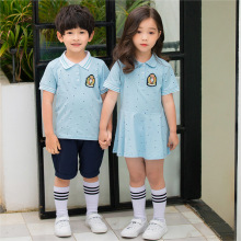 小学生校服套装夏季装儿童连衣裙棒球服运动班服幼儿园园服两件套