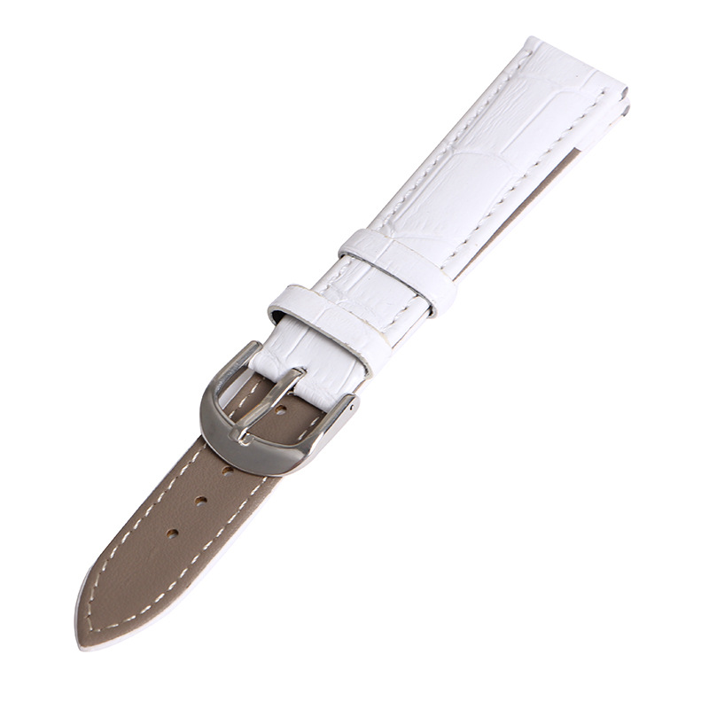 Strap Leather Watch Strap Color Bamboo Pattern Watch Band Calf Leather Women's Spot Women's