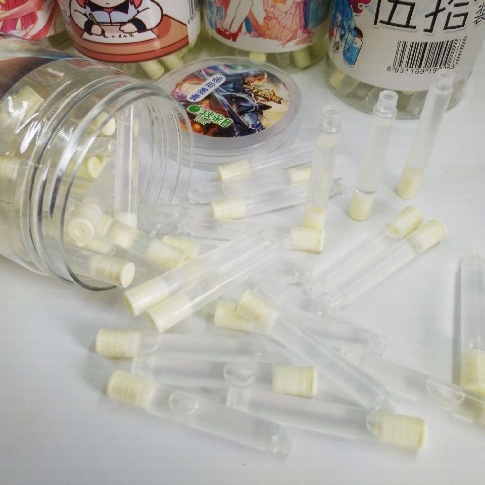 50支消字墨囊送消字笔小学生魔笔囊白色消字囊消可擦蓝钢笔字墨水