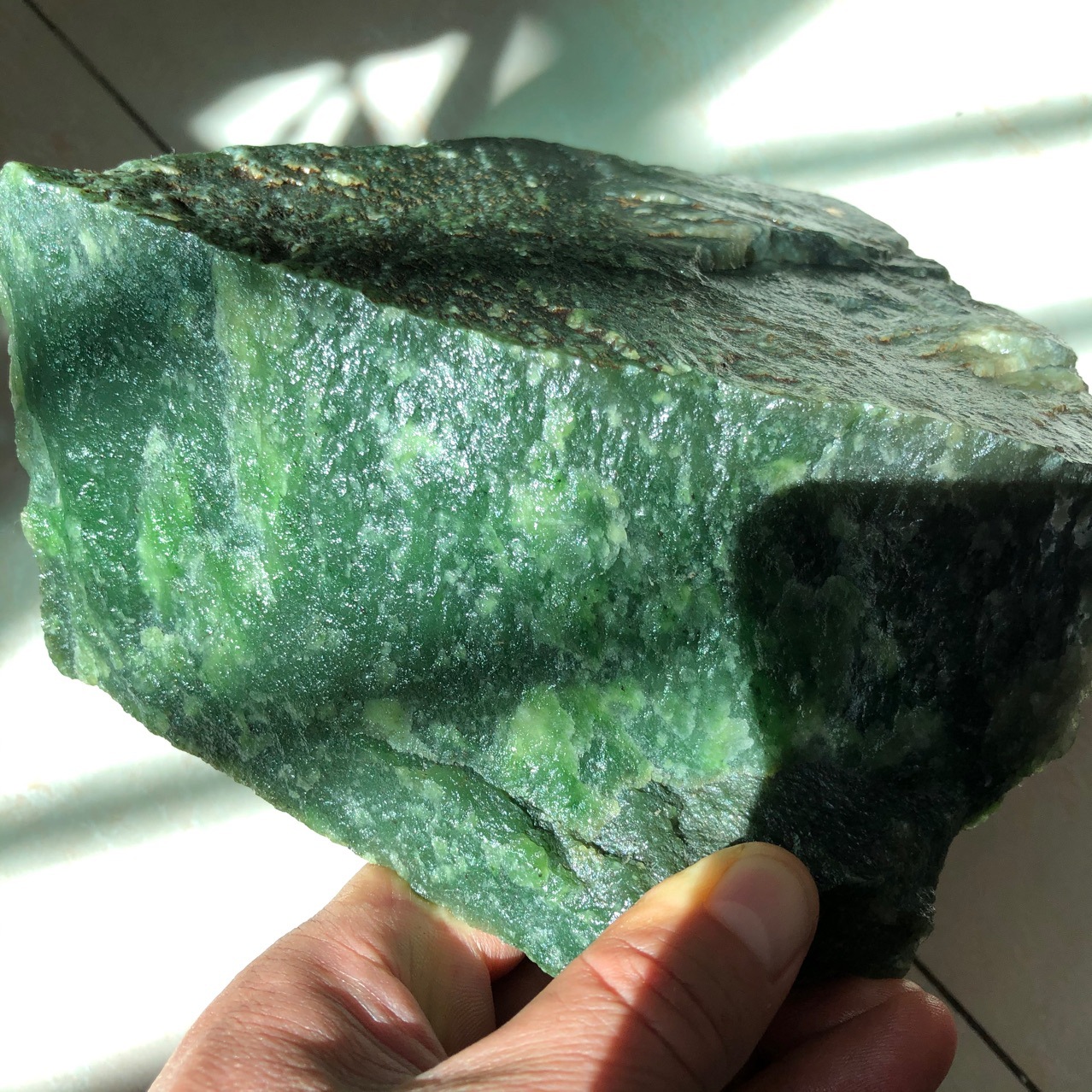 新疆和田玉原石俄罗斯碧玉镯子工艺品和田玉手镯原料厂家一件代发