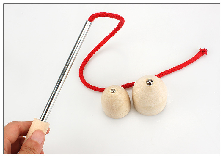 80后怀旧木质陀螺儿童经典益智男孩儿时成人亲子解压广场地摊玩具